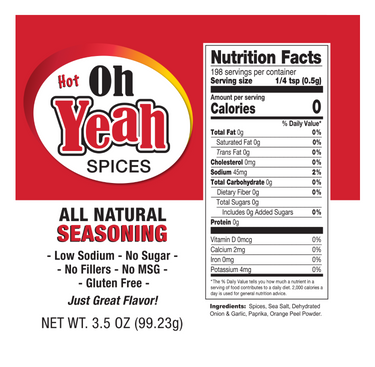 Hot All Natural Spice | Pack of 3 | 3.5 oz. Bottle | 12 All-Natural Herbs | Low Sodium | Gluten and Sugar Free | A Taste of Nebraska | No MSG or GMOs | Great for Meat, Veggies, Soups, Cheeses, and Pizza | Packed With Flavor | Delicious and Nutritious